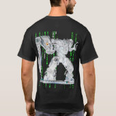 Megatron Transformers Toy Revenge Of The Fallen MA Tシャツ (裏面)