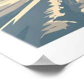 Megève Travel Poster - France 1 ポスター (角)