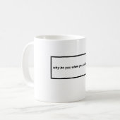 Meghanのマグがあって下さい コーヒーマグカップ (正面左)