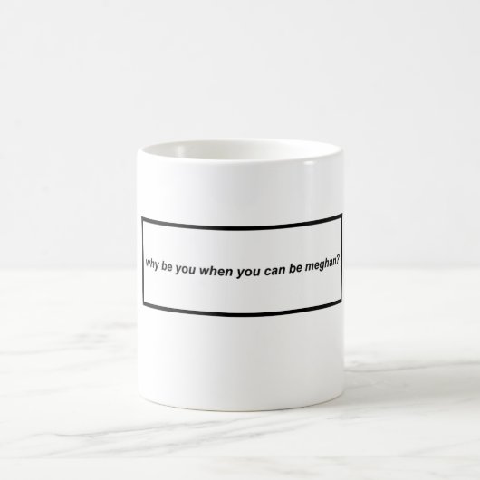Meghanのマグがあって下さい コーヒーマグカップ (中央)