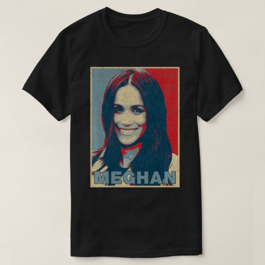 Meghan Markle President 2024  Democratic Election  Tシャツ (デザイン正面)
