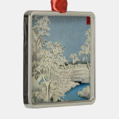 Meguroで橋および落日の丘をドラムをたたいて下さい メタルオーナメント (右)