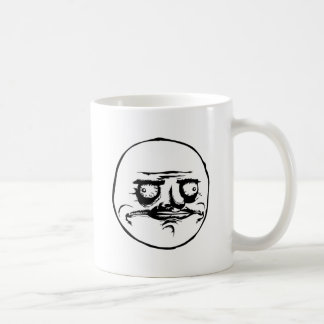 Megustaのミームの顔(reddit、9gag、4chanから) コーヒーマグカップ
