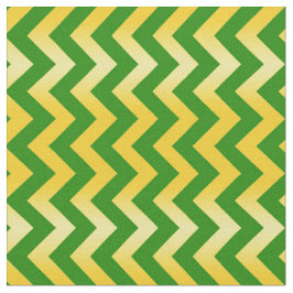 Megwanの緑および金ゴールド ファブリック