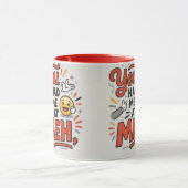 mehで十分 マグカップ (中央)