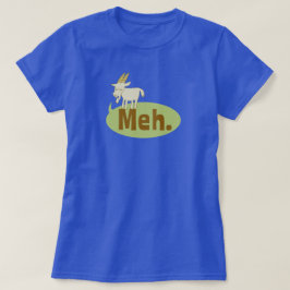 Mehの(ヤギを言いました)おもしろいな言葉遊びの漫画 Tシャツ