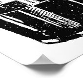 Mehカップおもしろいポスター ポスター (角)