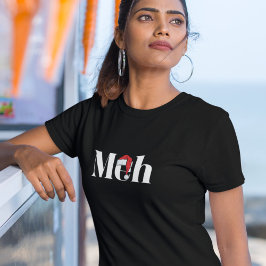 Meh皮肉なクリスマス Tシャツ