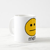 meh コーヒーマグカップ (正面左)