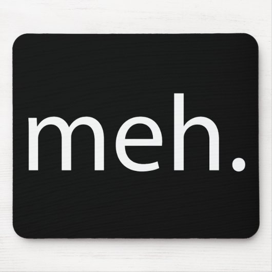 meh マウスパッド (正面)