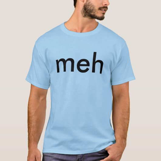 meh – ラグランスタイルTシャツ Tシャツ (正面)