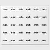 Meh. ラッピングペーパー (フラット)