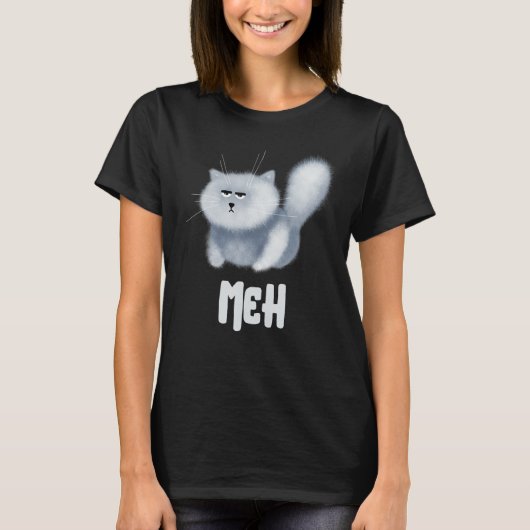 Meh Cat  for Cat  Pet Tシャツ (正面)