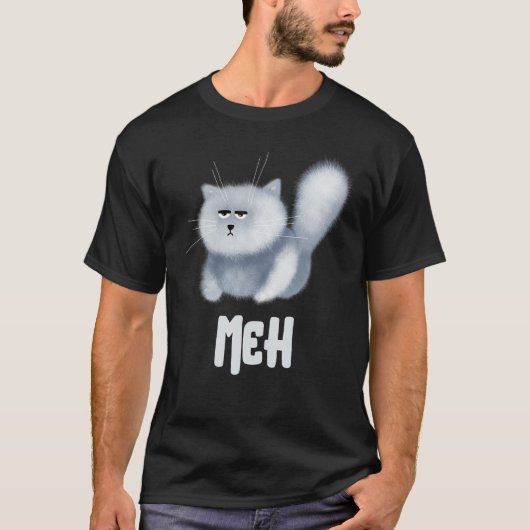 Meh Cat  for Cat  Pet Tシャツ (正面)