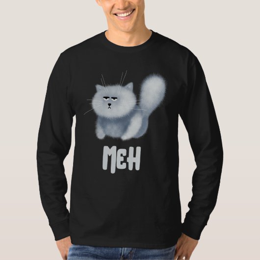 Meh Cat  for Cat  Pet Tシャツ (正面)
