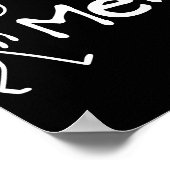 Meh. Funny Christmas Introvert ポスター (角)