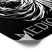 Meh Good十分なおもしろい中産階級の人口動態Q ポスター (角)
