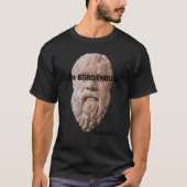 Meh Good Enough Philosopher Sarcastic Mediocrates  Tシャツ (正面)