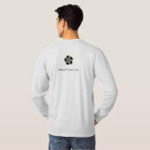 "Meh。"MauiThriveの人のlong-sleeved長袖シャツ Tシャツ (裏面フル)