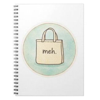 Meh Shopping Tote Notes ノートブック