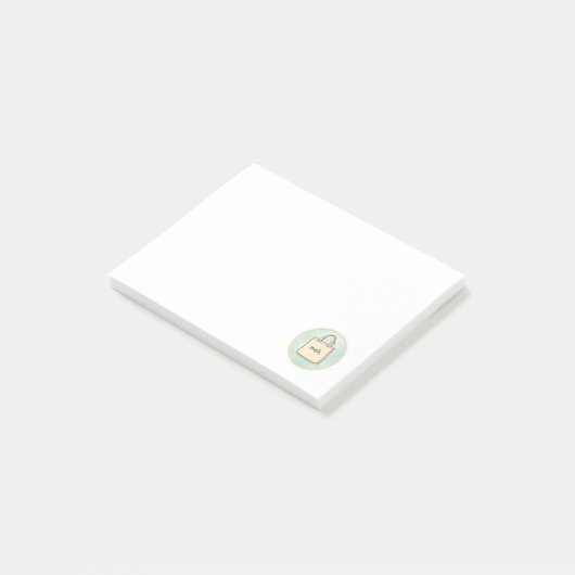 Meh Shopping Tote Notes ポストイット (アングル)