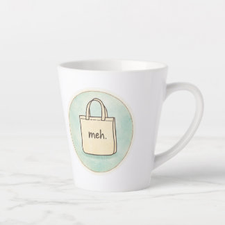 Meh Snarky Sarcastic Funny Mug カフェラテマグ