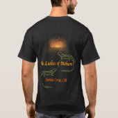 Mehana (正面図)の女性 tシャツ (裏面)