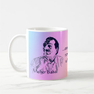 Meherのババの沈黙の虹のマグ コーヒーマグカップ