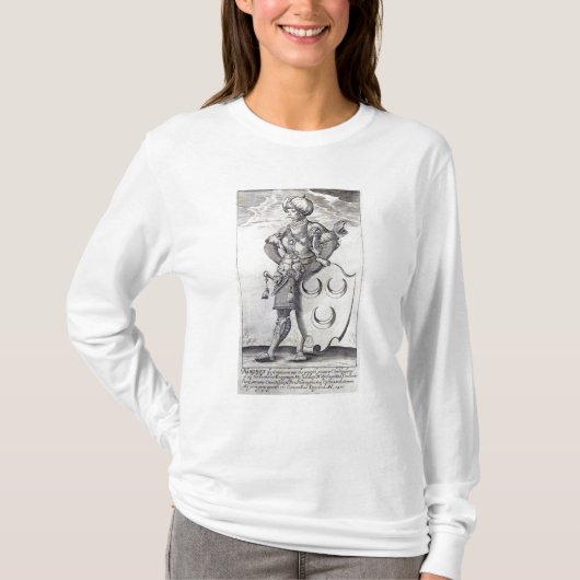 Mehmed IIのポートレート Tシャツ (正面)