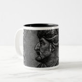 Mehmed IIの円形浮彫り ツートーンマグカップ (正面左)