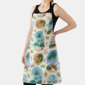 Mehndiデザイン：曲線ドードルトレーサリー エプロン (インサイチュ)