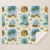 Mehndiデザイン:曲線ドードルトレーサリー シェルパブランケット (正面(横))