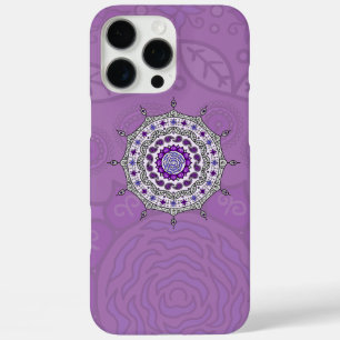Mehndiファンタジーシルバーケースメイト型ケース iPhone 16 Pro Maxケース