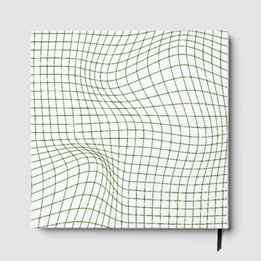 Mehndi Design Printed Guest Book for Weddings ゲストブック (裏面)