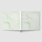 Mehndi Design Printed Guest Book for Weddings ゲストブック (全面)