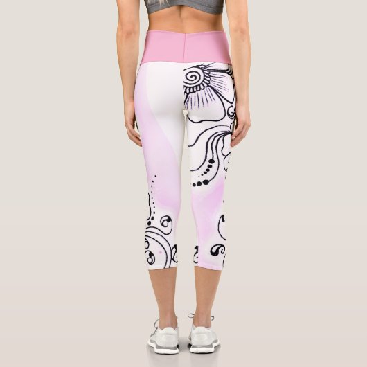 mehndi pants カプリレギンス (裏面)