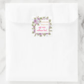 mehndi party gift bags スクエアシール (バッグ)