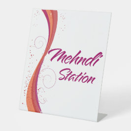 Mehndi station 台座サイン