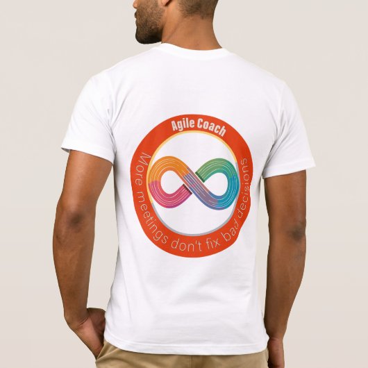 Mehr Meetings? Oh no! Tシャツ (裏面)