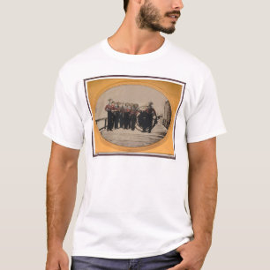 Meiggsの波止場(40090)のサンフランシスコの消防隊 Tシャツ