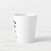 Meilleur papa du monde カフェラテマグ (正面)