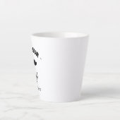Meilleur papi de l univers カフェラテマグ (正面)