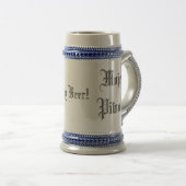MeinのBier! 、私のビール! 、Moje Piwo! ビールジョッキ (正面右)