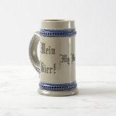 MeinのBier! 、私のビール! 、Moje Piwo! ビールジョッキ (正面左)