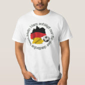 Meinのherzのschlagtのnurの毛皮dasのdeutscheのチーム Tシャツ (正面)