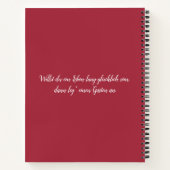 Mein Garten Spiralnotizblock ノートブック (裏面)