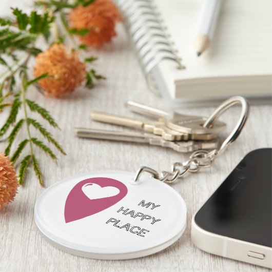 Mein glücklicher Platz キーホルダー (正面右)