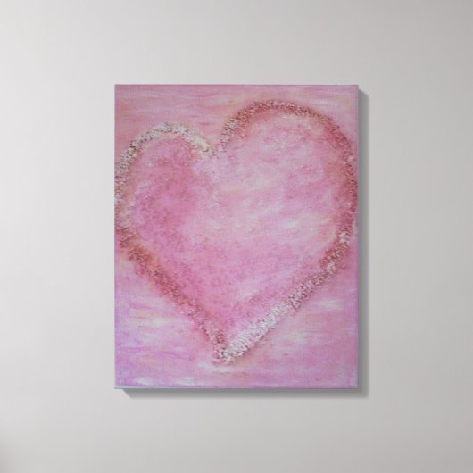 Mein Herz キャンバスプリント (正面)