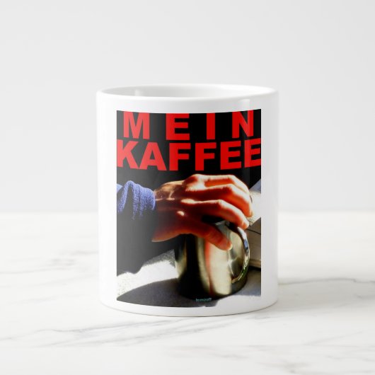 MEIN Kaffee -  ジャンボコーヒーマグカップ (正面)