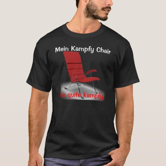 Mein Kampfyの椅子 Tシャツ (正面)